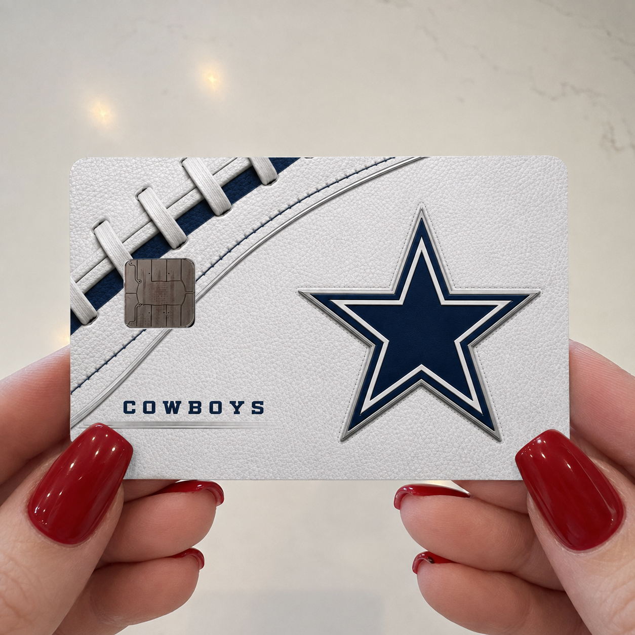 Cowboys Football Credit Card Skin - FREE SHIPPING