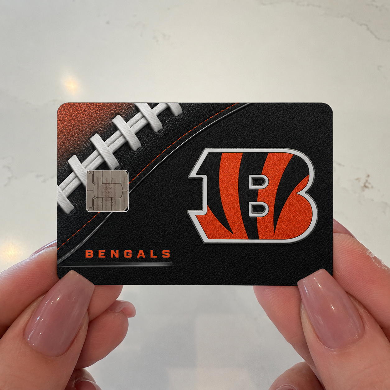 Bengals Football Credit Card Skin - FREE SHIPPING