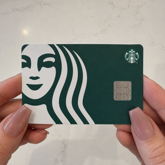Starbucks Card Credit Card Skin - FREE SHIPPING