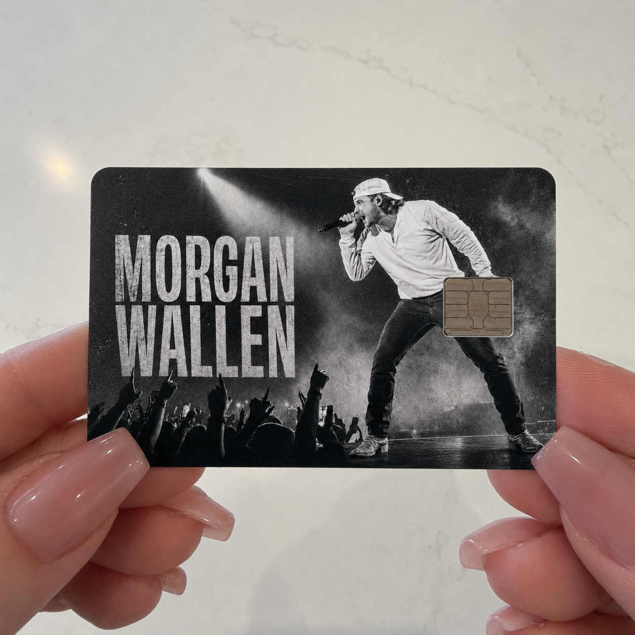 Morgan B&W Concert Credit Card Skin - FREE SHIPPING