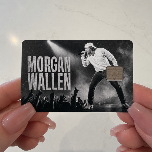 Morgan B&W Concert Credit Card Skin
