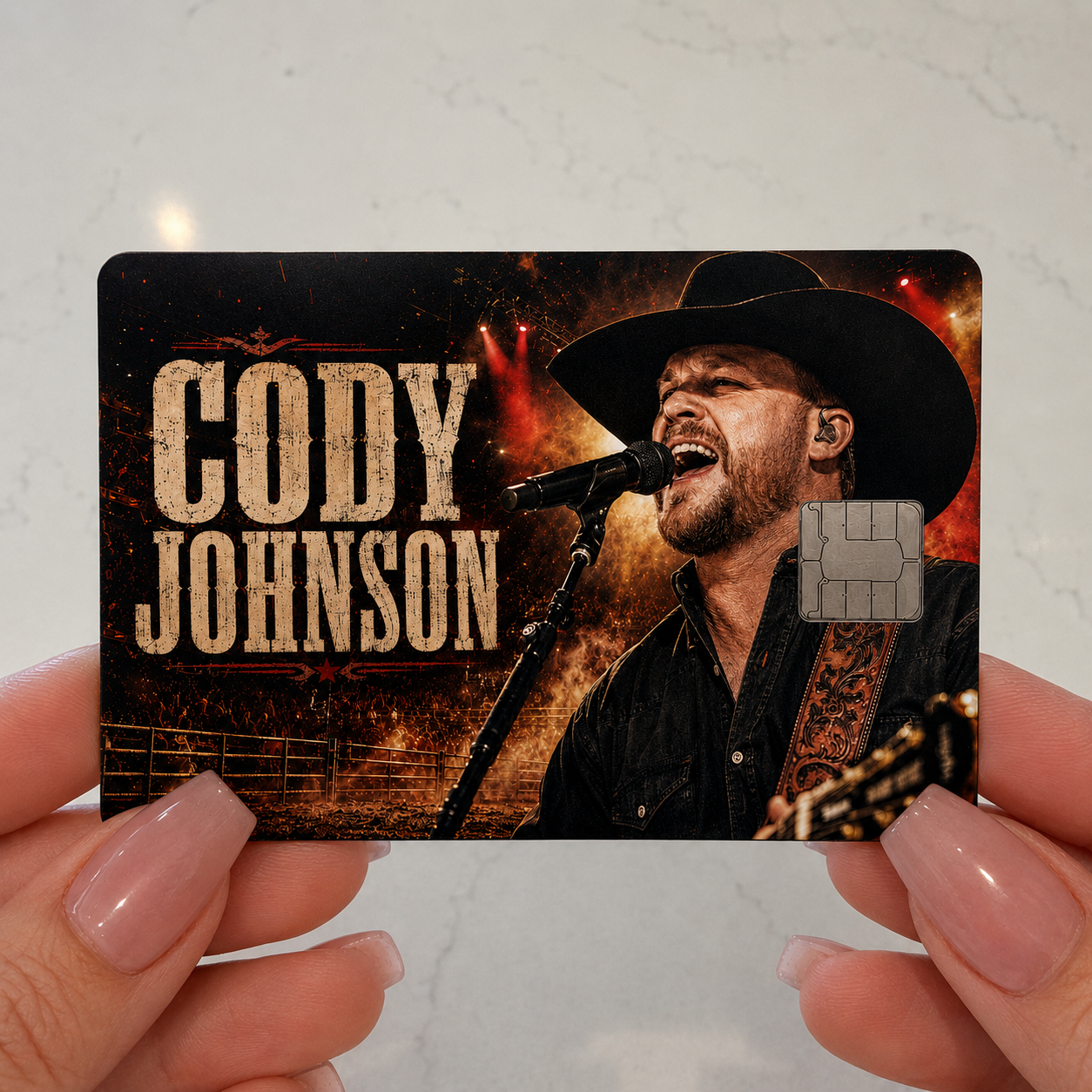 Cody Concert Credit Card Skin - FREE SHIPPING