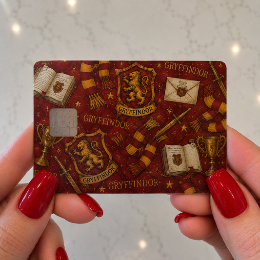 Harry Potter Gryffindor Credit Card Skin - FREE SHIPPING