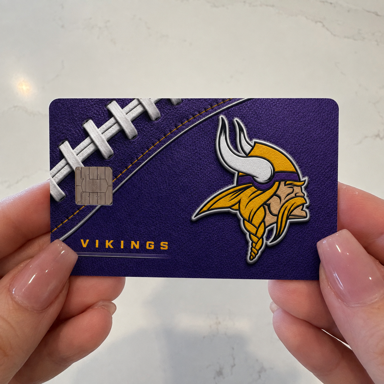 Vikings Football Credit Card Skin - FREE SHIPPING