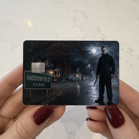 Michael Welcome to Haddonfield Credit Card Skin