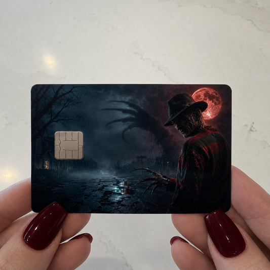 Freddy Halloween Credit Card Skin - FREE SHIPPING