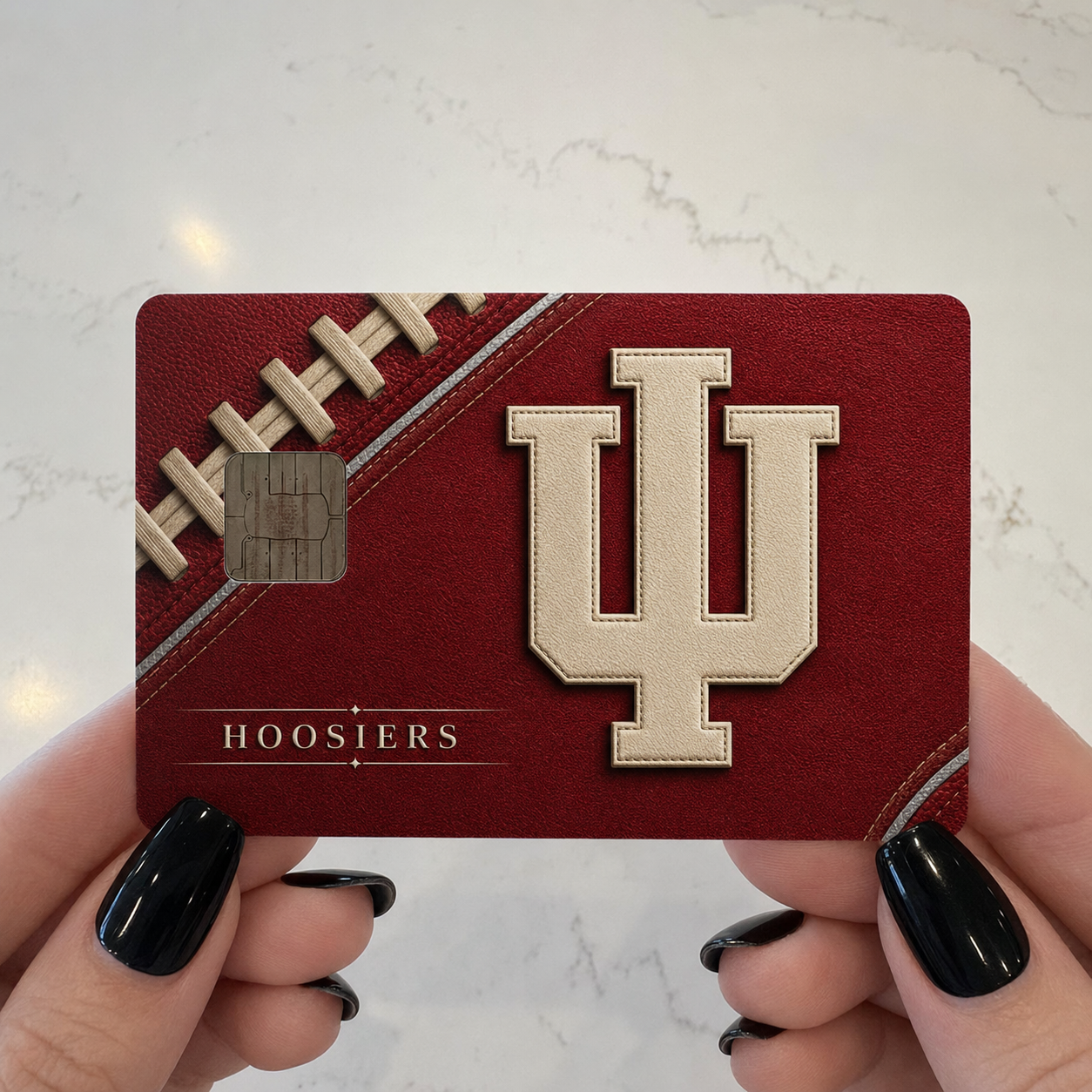 Indiana University Football Credit Card Skin - FREE SHIPPING