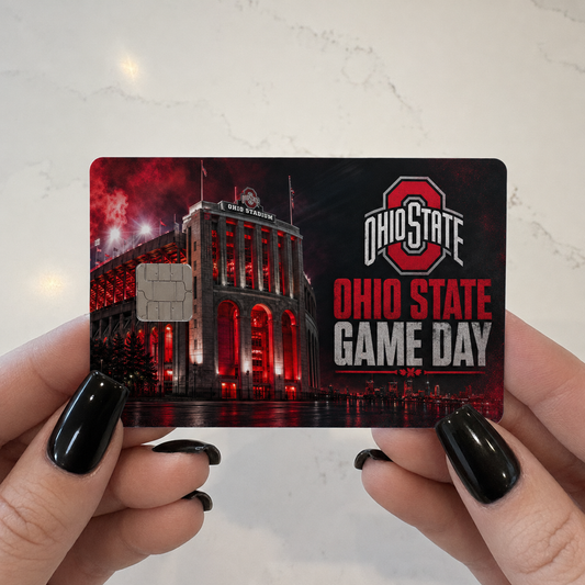 Ohio State Gameday Credit Card Skin - FREE SHIPPING