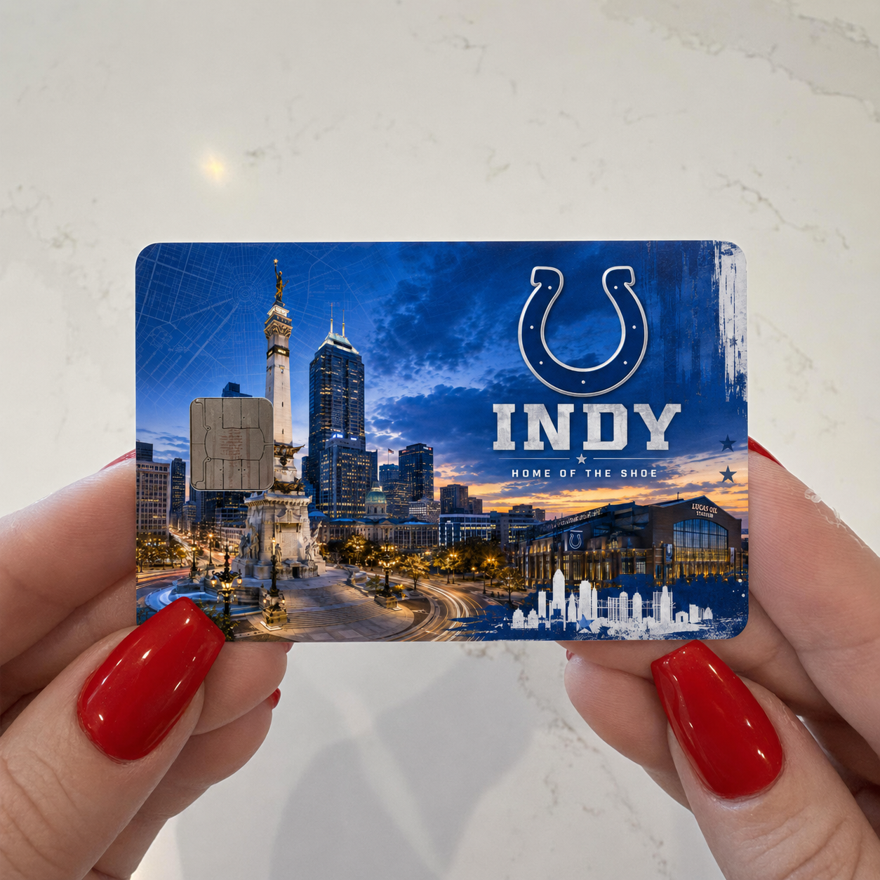 Home of the Colts Credit Card Skin - FREE SHIPPING