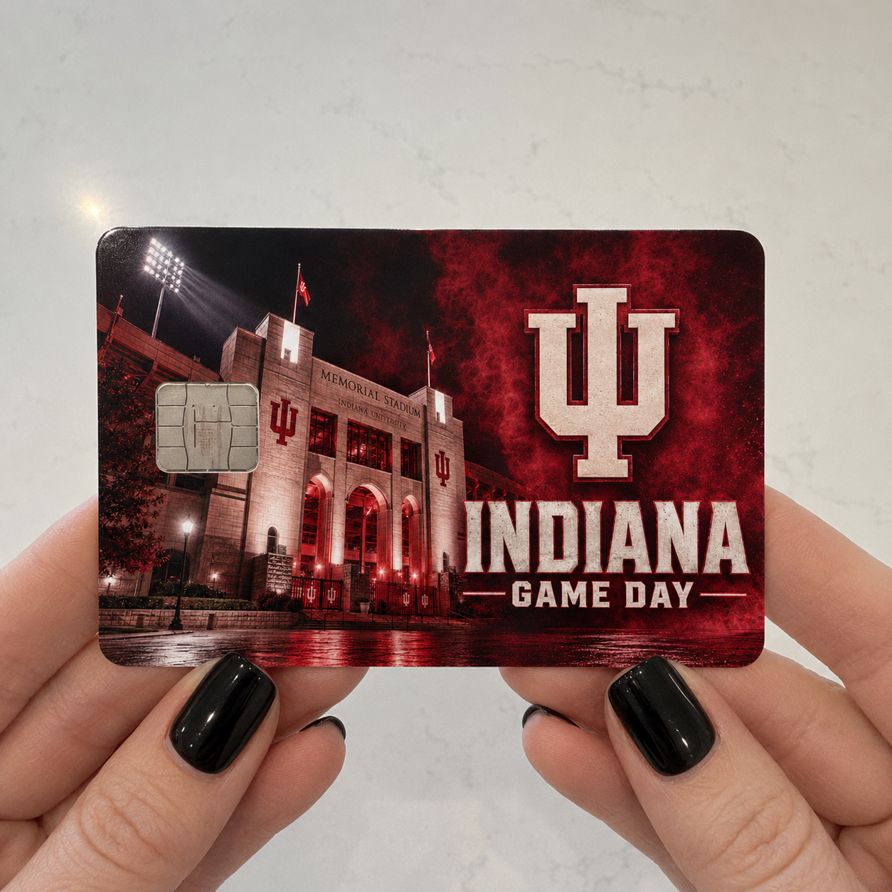 IU Gameday Credit Card Skin - FREE SHIPPING