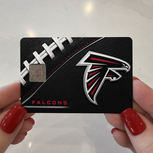 Falcons Football Credit Card Skin
