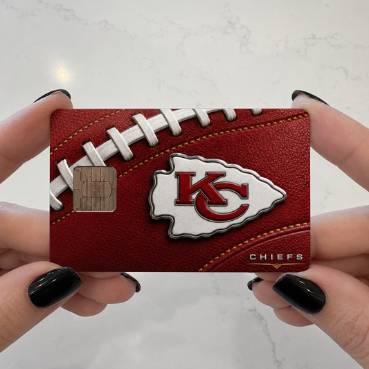 KC Football Credit Card Skin