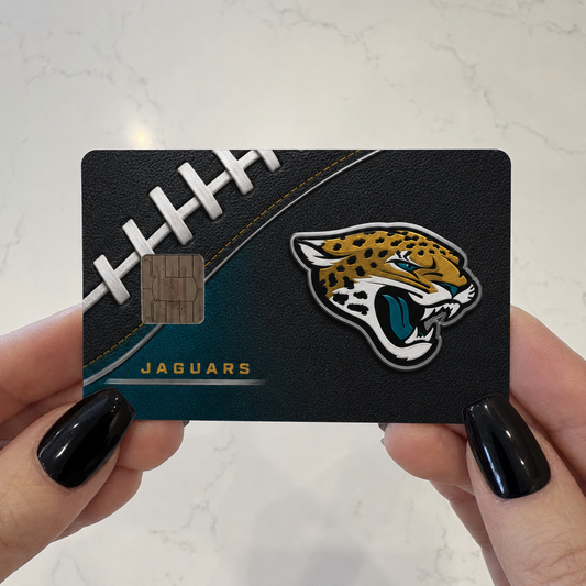Jaguars Football Credit Card Skin