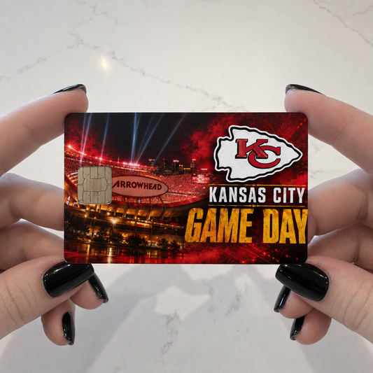 KC Gameday Credit Card Skin