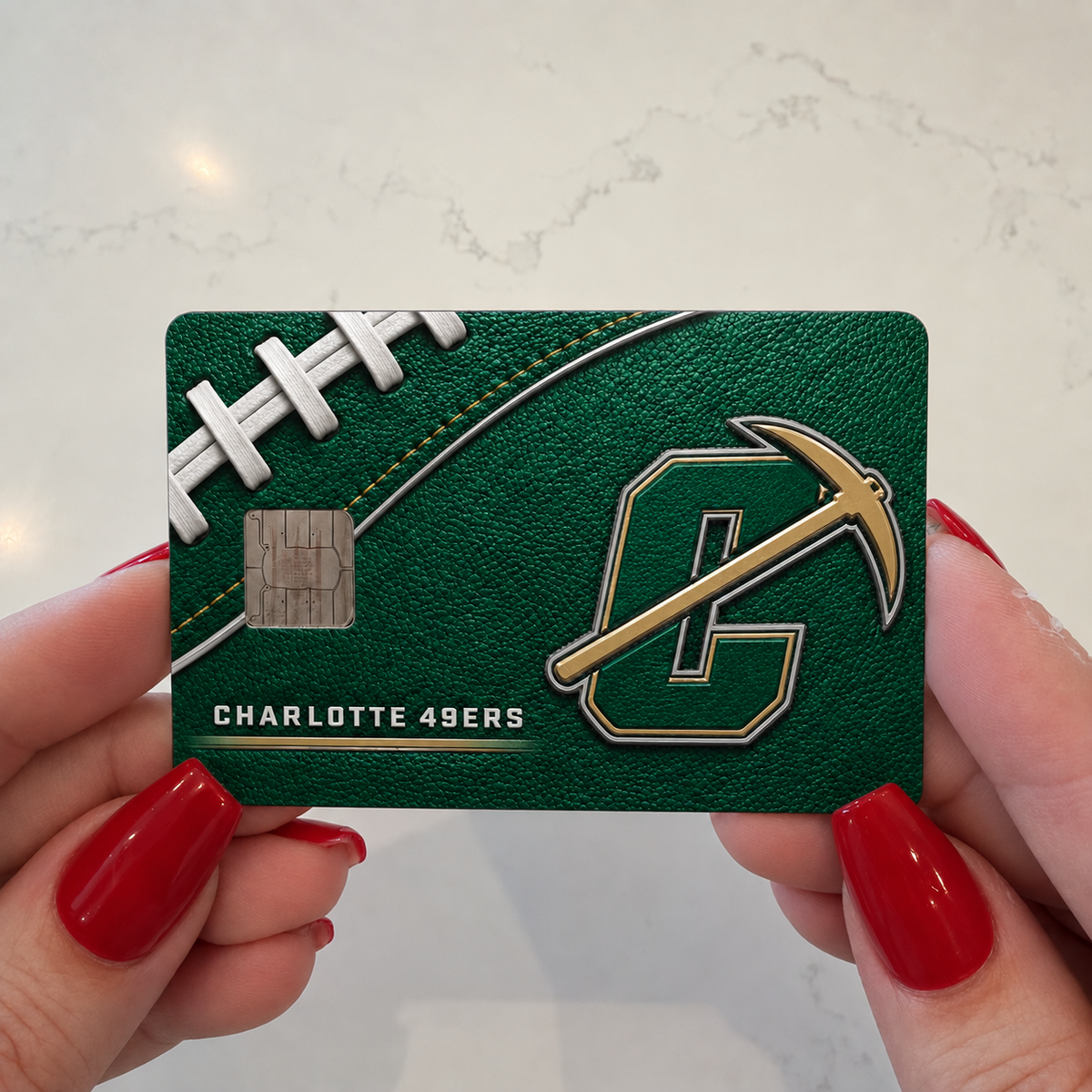 Charlotte College Football Credit Card Skin