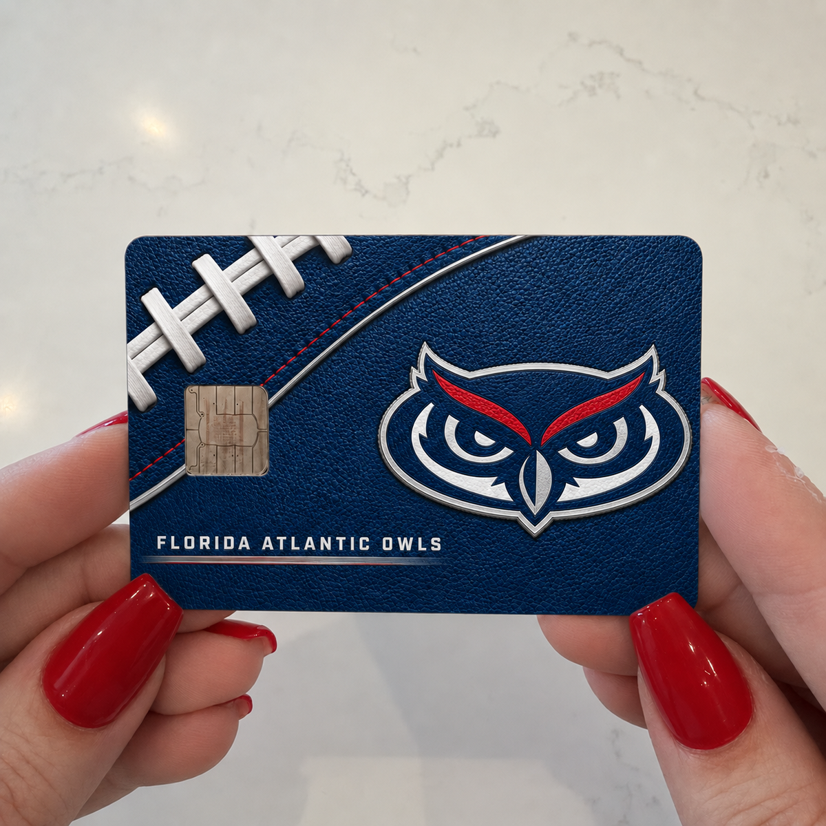 Owls College Football Credit Card Skin