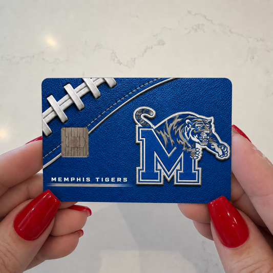 Memphis College Football Credit Card Skin