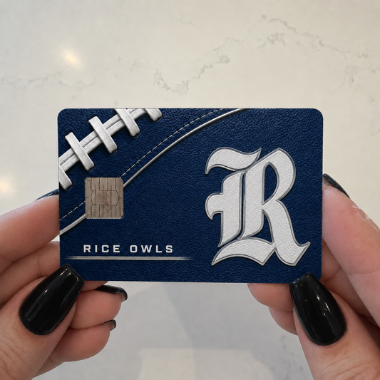 Rice Owls College Football Credit Card Skin