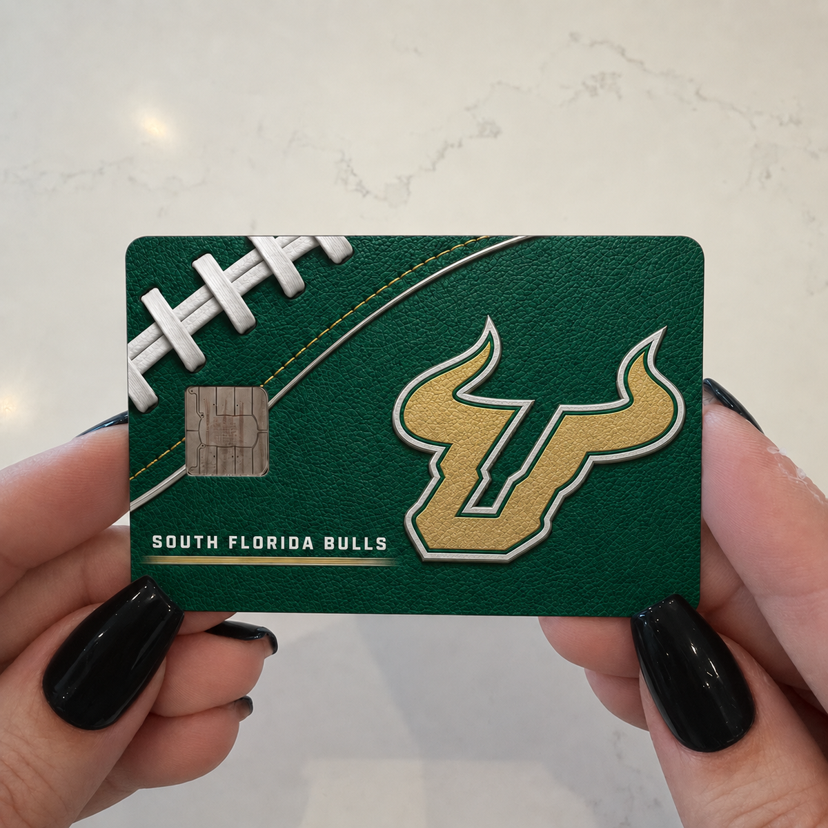 South Florida Bulls College Football Credit Card Skin