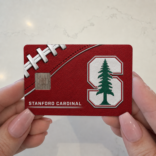 Stanford College Football Credit Card Skin