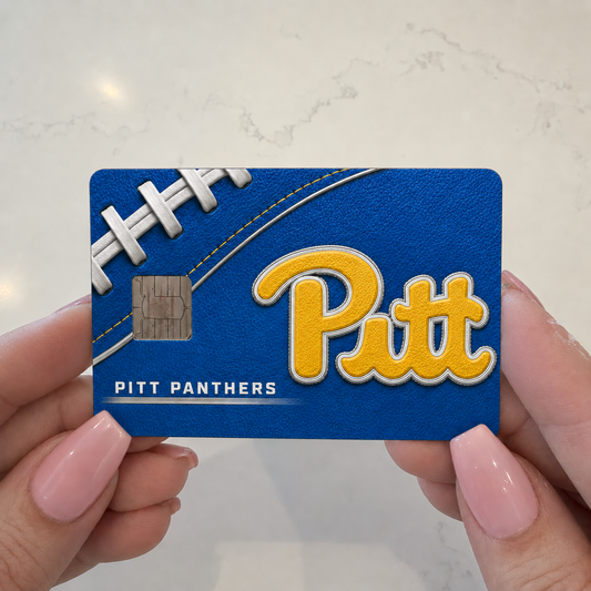 Pitt College Football Credit Card Skin