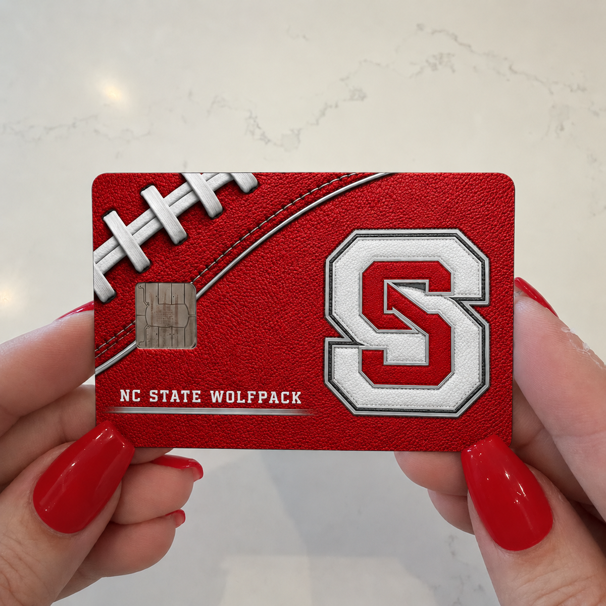 NC State College Football Credit Card Skin