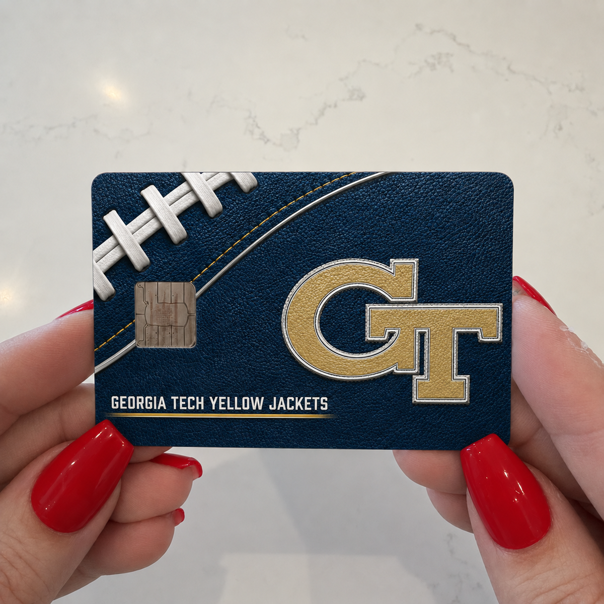 Georgia Tech College Football Credit Card Skin