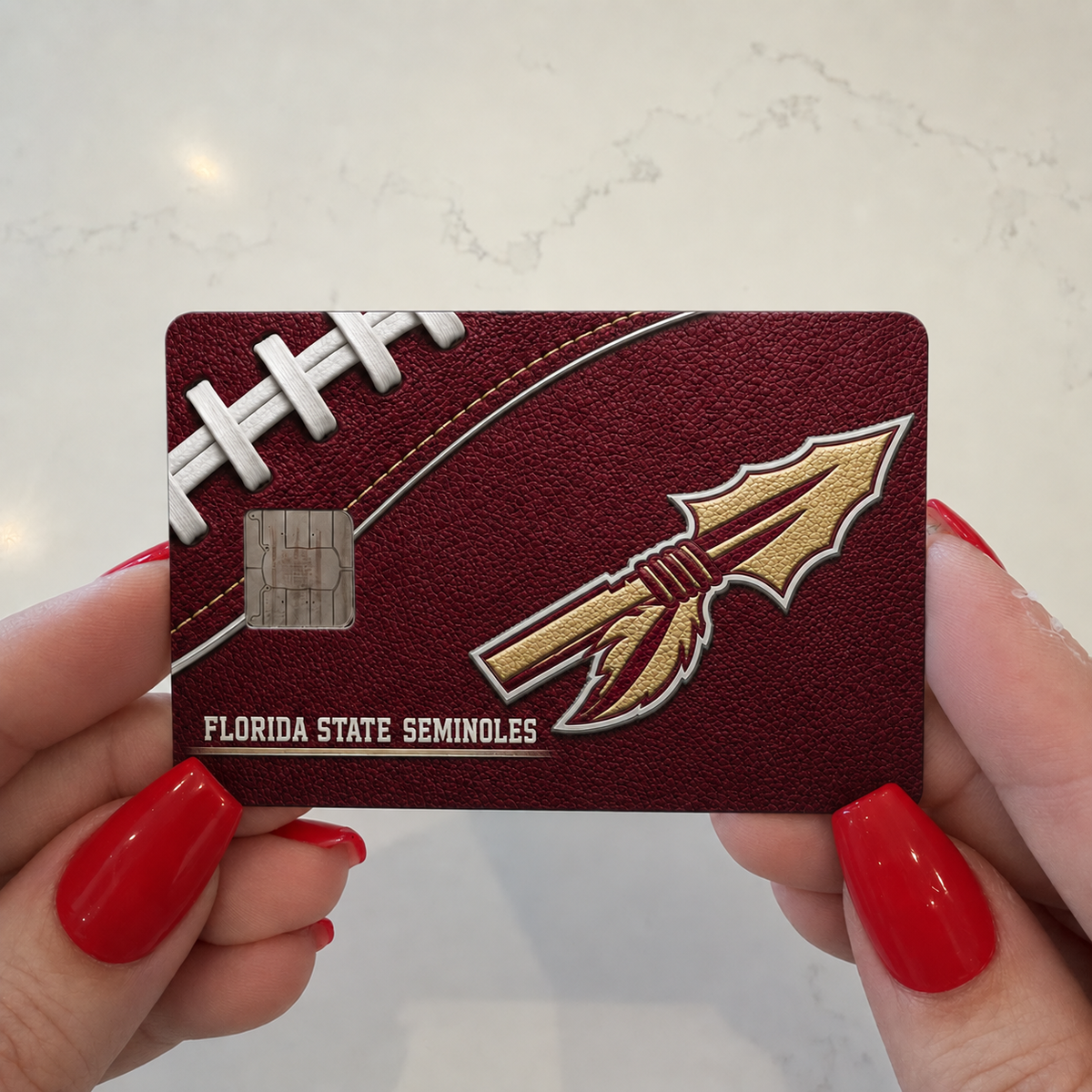 Seminoles College Football Credit Card Skin