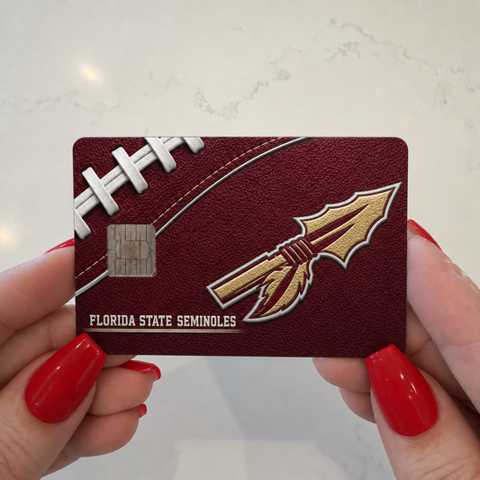 Seminoles College Football Credit Card Skin