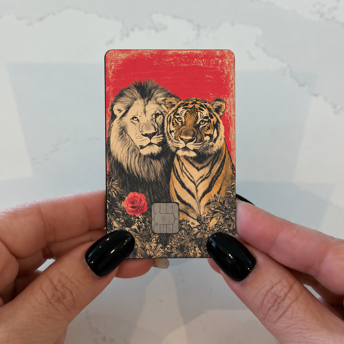 Lions & Tigers Credit Card Skin