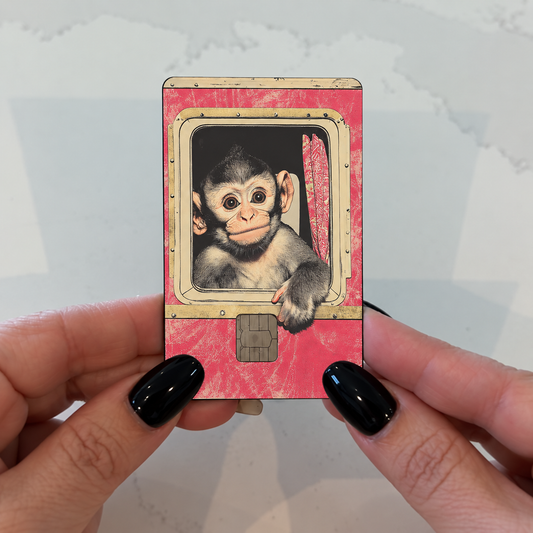 Baby Monkey Credit Card Skin