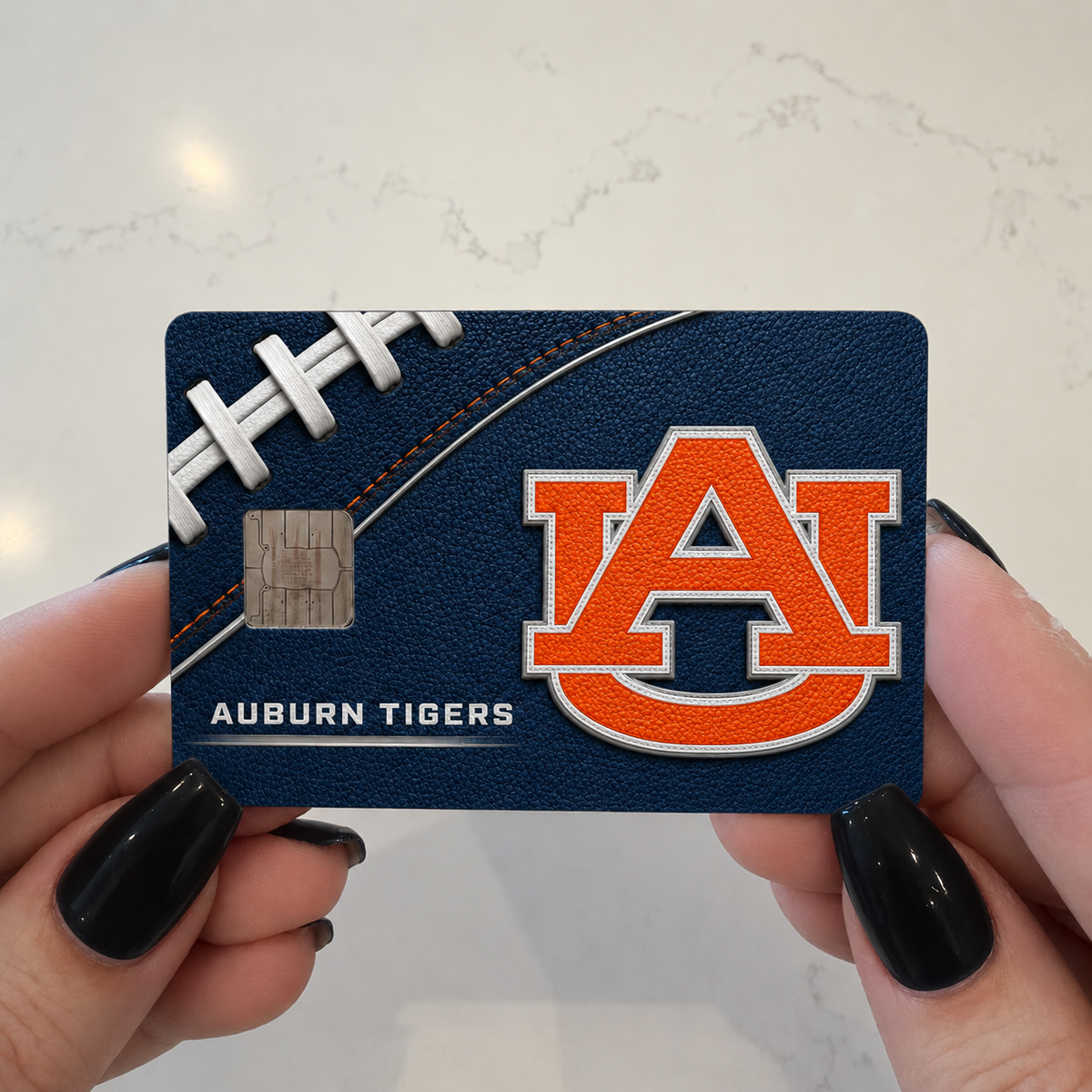 Alabama Blue and Orange College Football Credit Card Skin