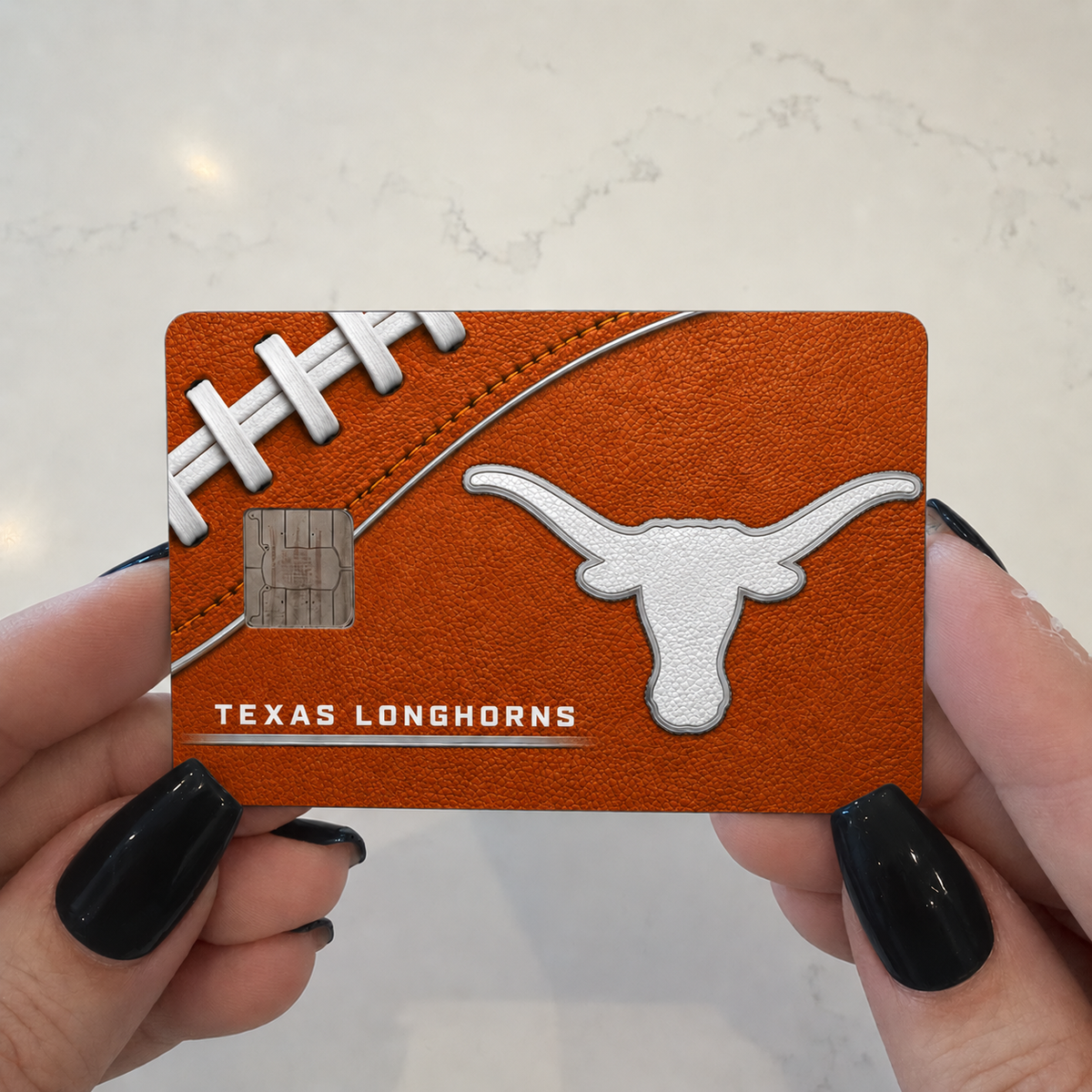 Texas Orange and White College Football Credit Card Skin (Copy)