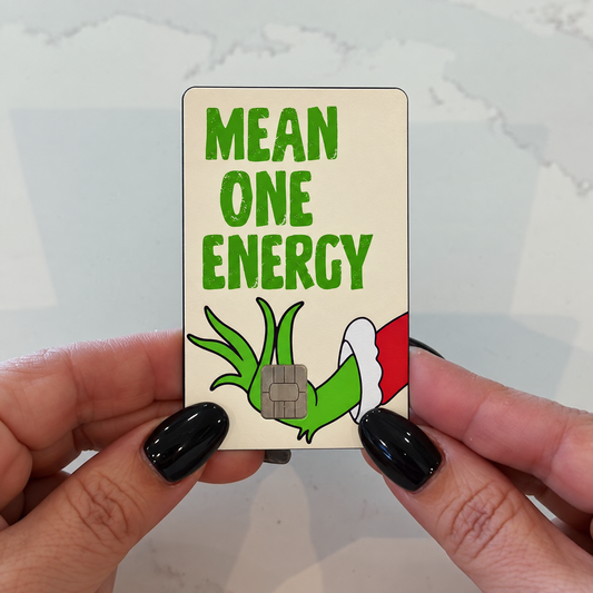 Mean One Energy Credit Card Skin