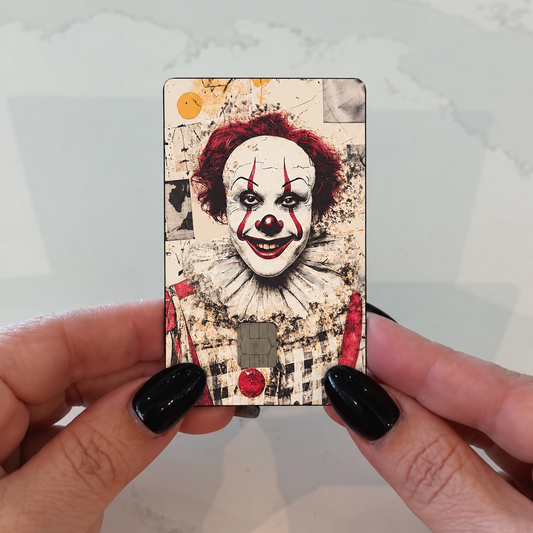 Circus Clown Credit Card Skin