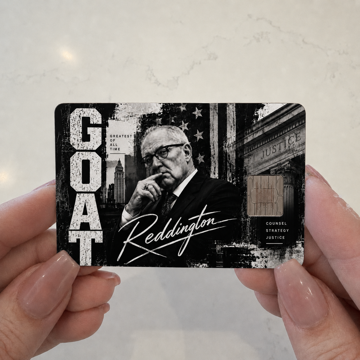 Reddington The Goat Credit Card Skin