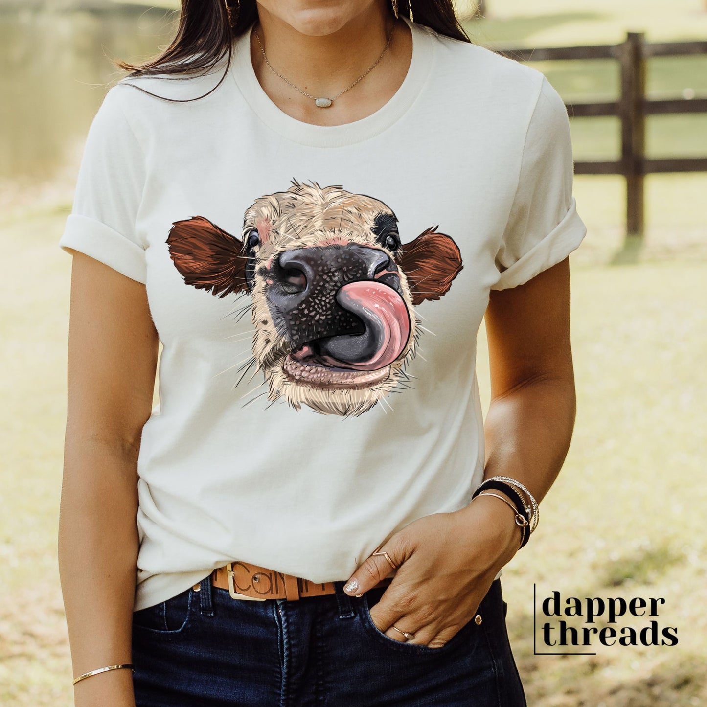 Cow Kisses Tee