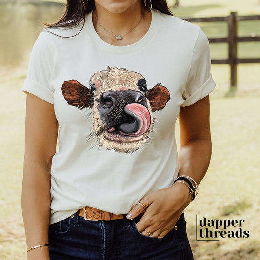 Cow Kisses Tee