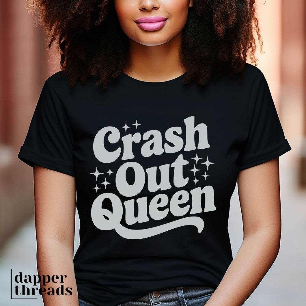 Crash Out Queen Tee