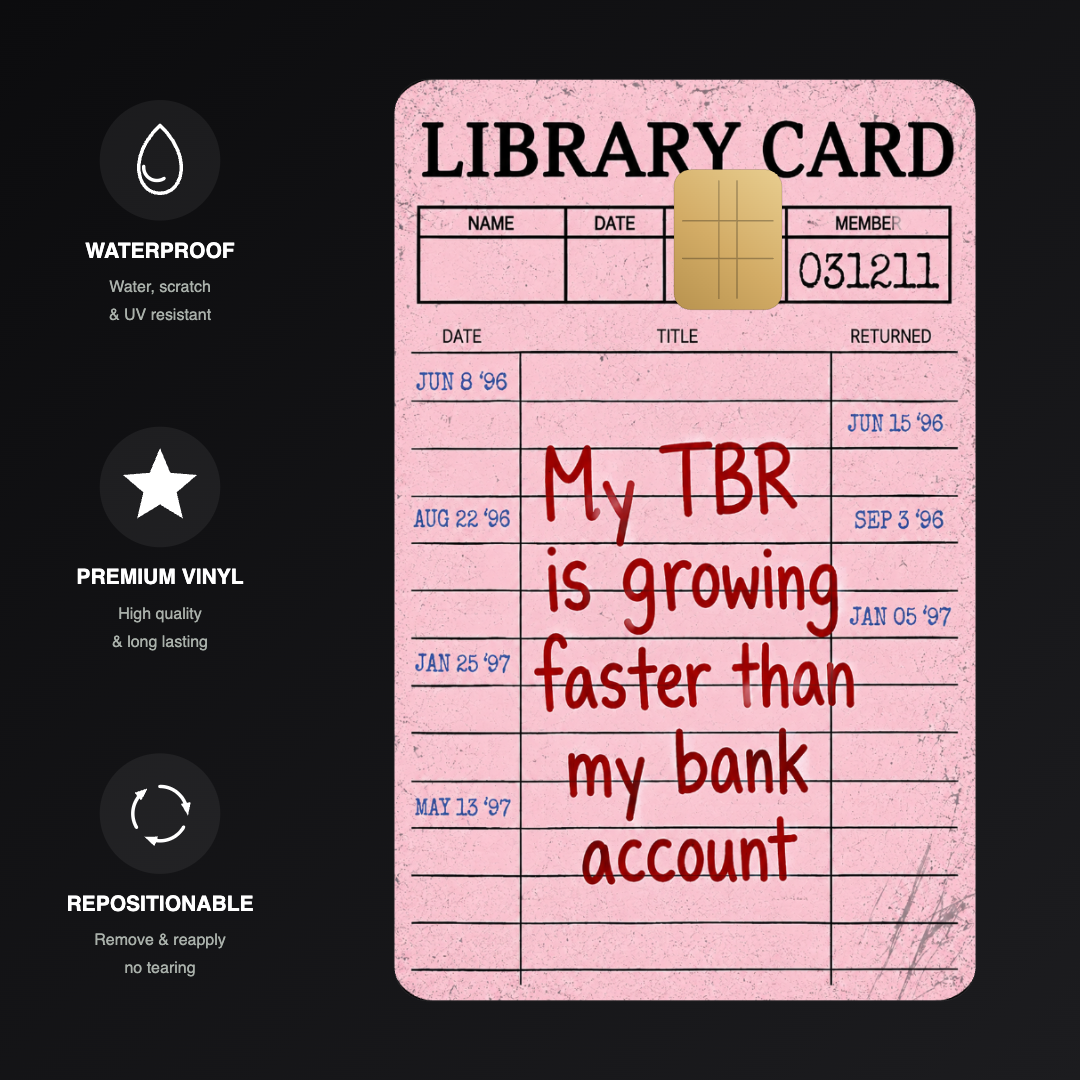 TBR is Growing Credit Card Skin
