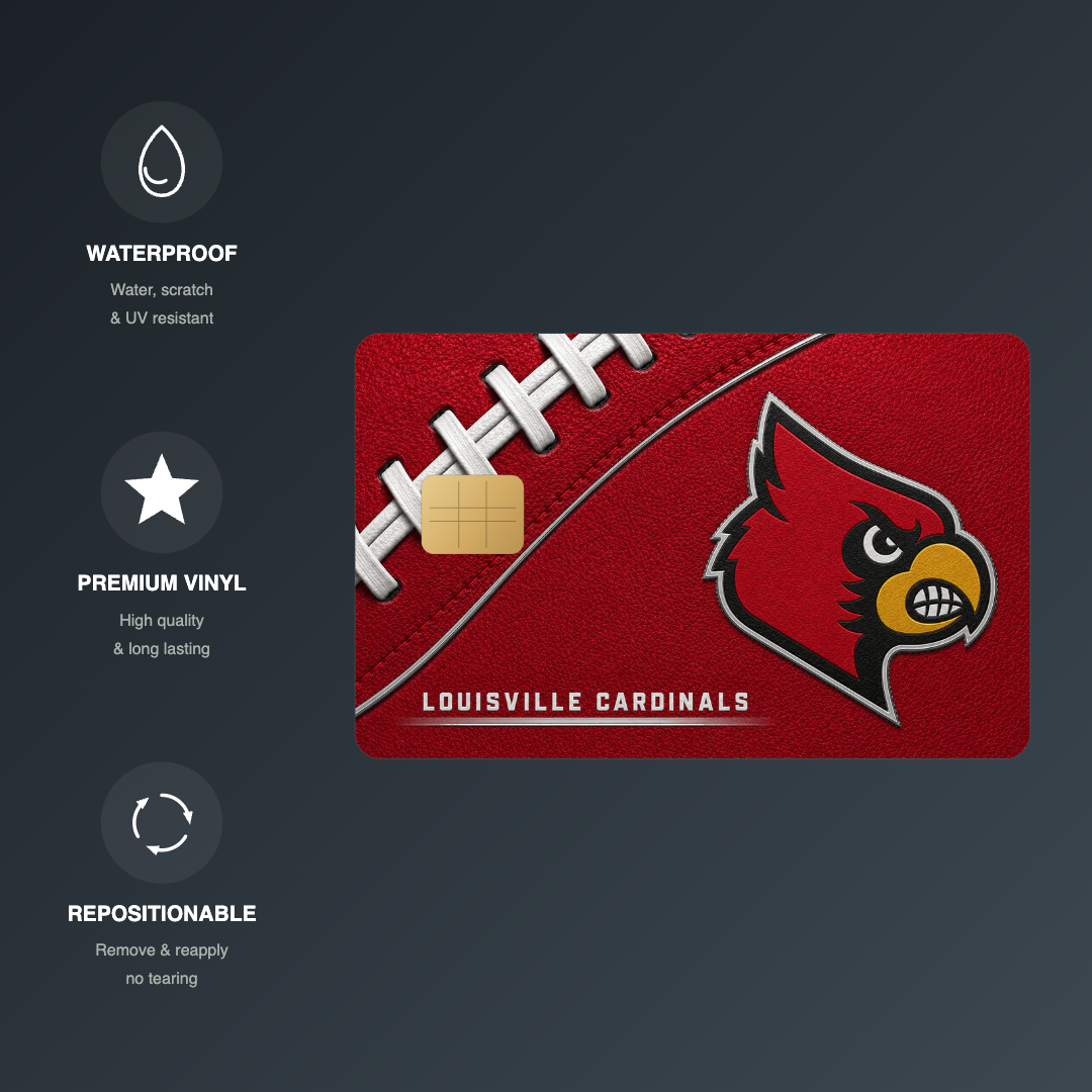 Cardinals College Football Credit Card Skin