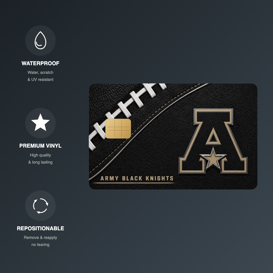 Army College Football Credit Card Skin