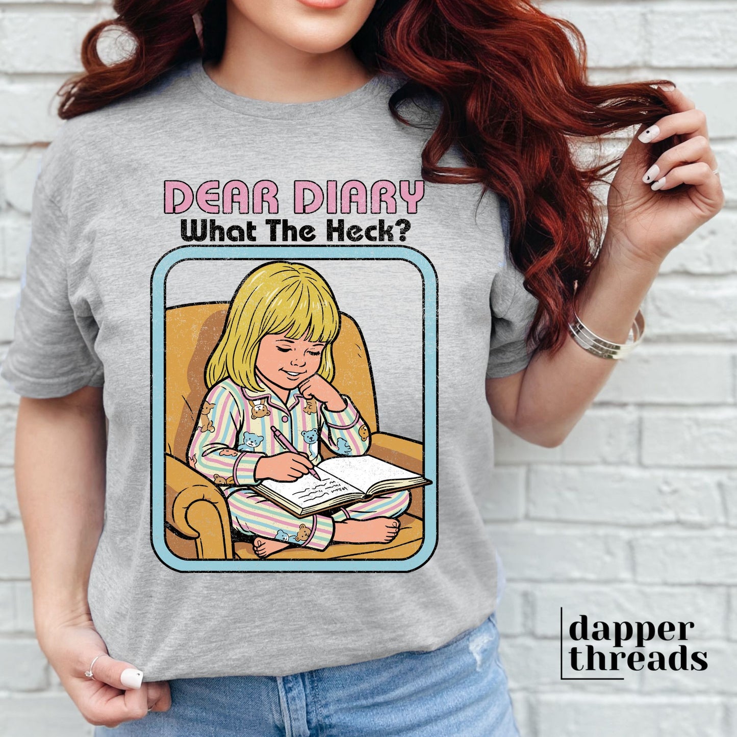 Dear Diary What The Heck Tee