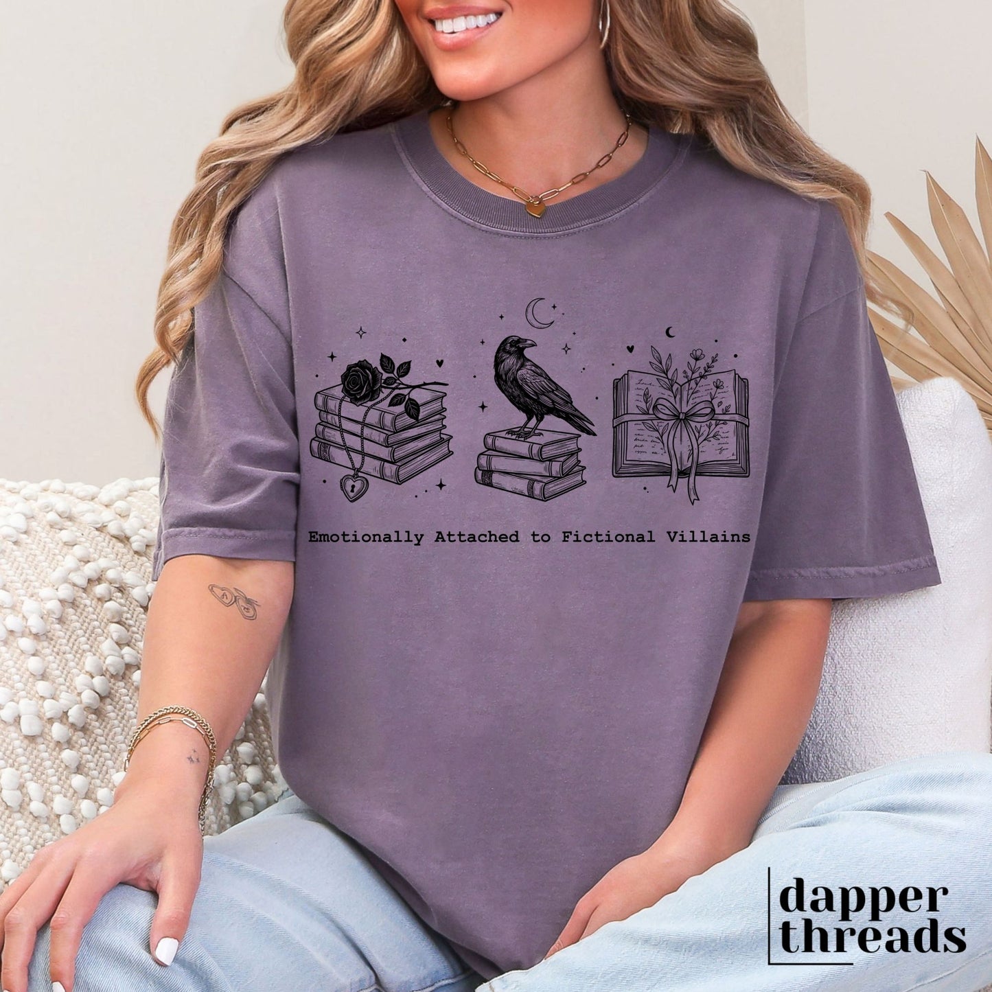 Emotionally Attached To Fictional Villains Tee