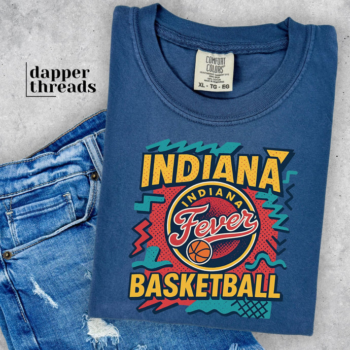 Fever Basketball 90s Vibes Tee