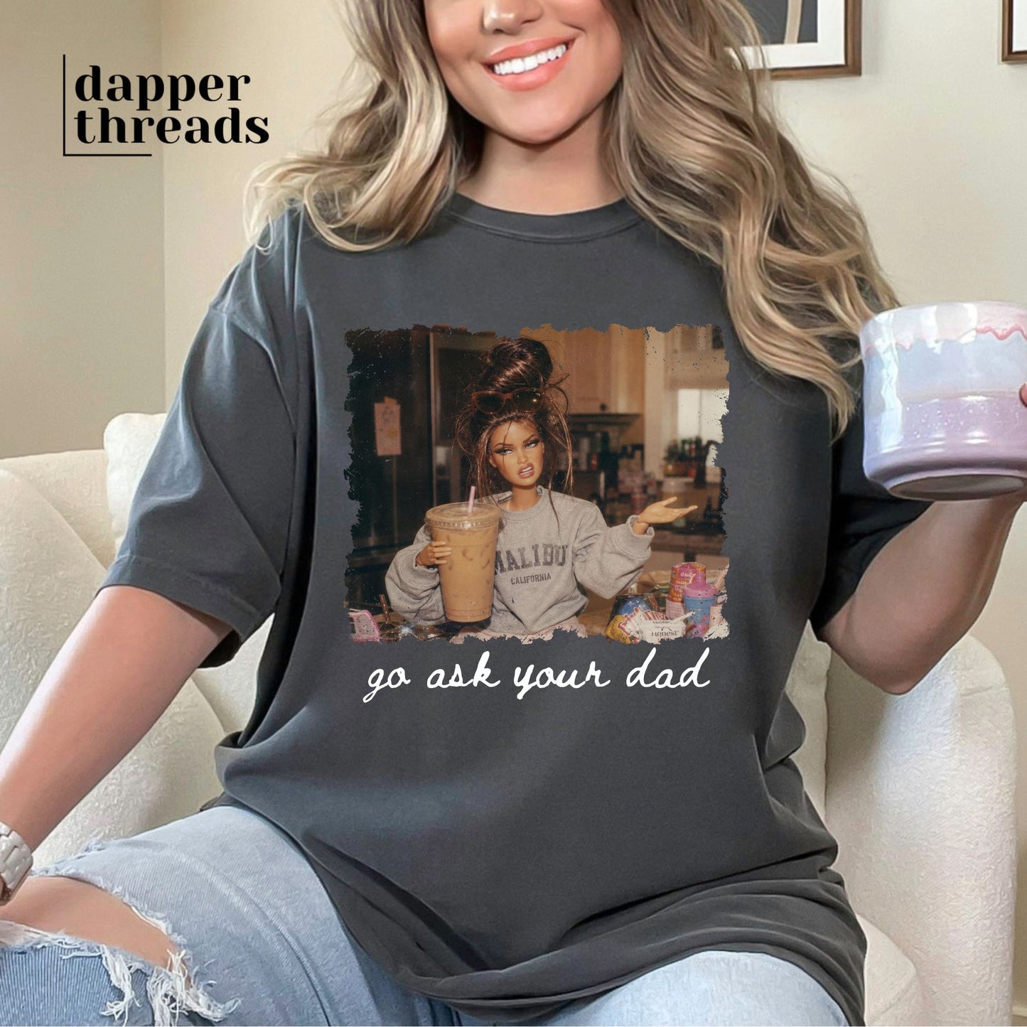 Go Ask Your Dad Doll Tee