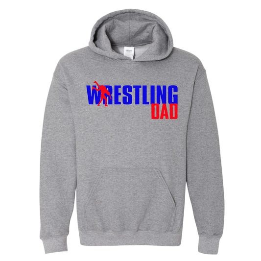 Wrestling Dad B/R Block Hoodie
