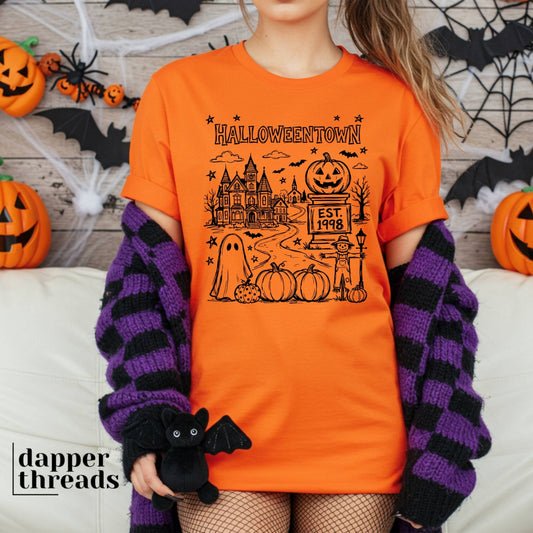 Halloweentown Sketch Tee