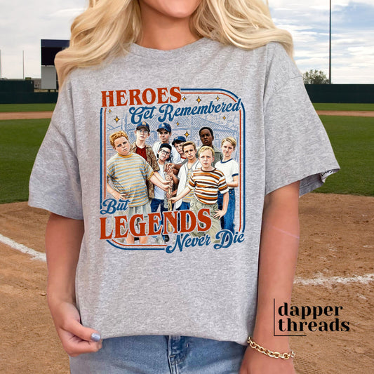 Heroes Get Remembered Vintage Tee