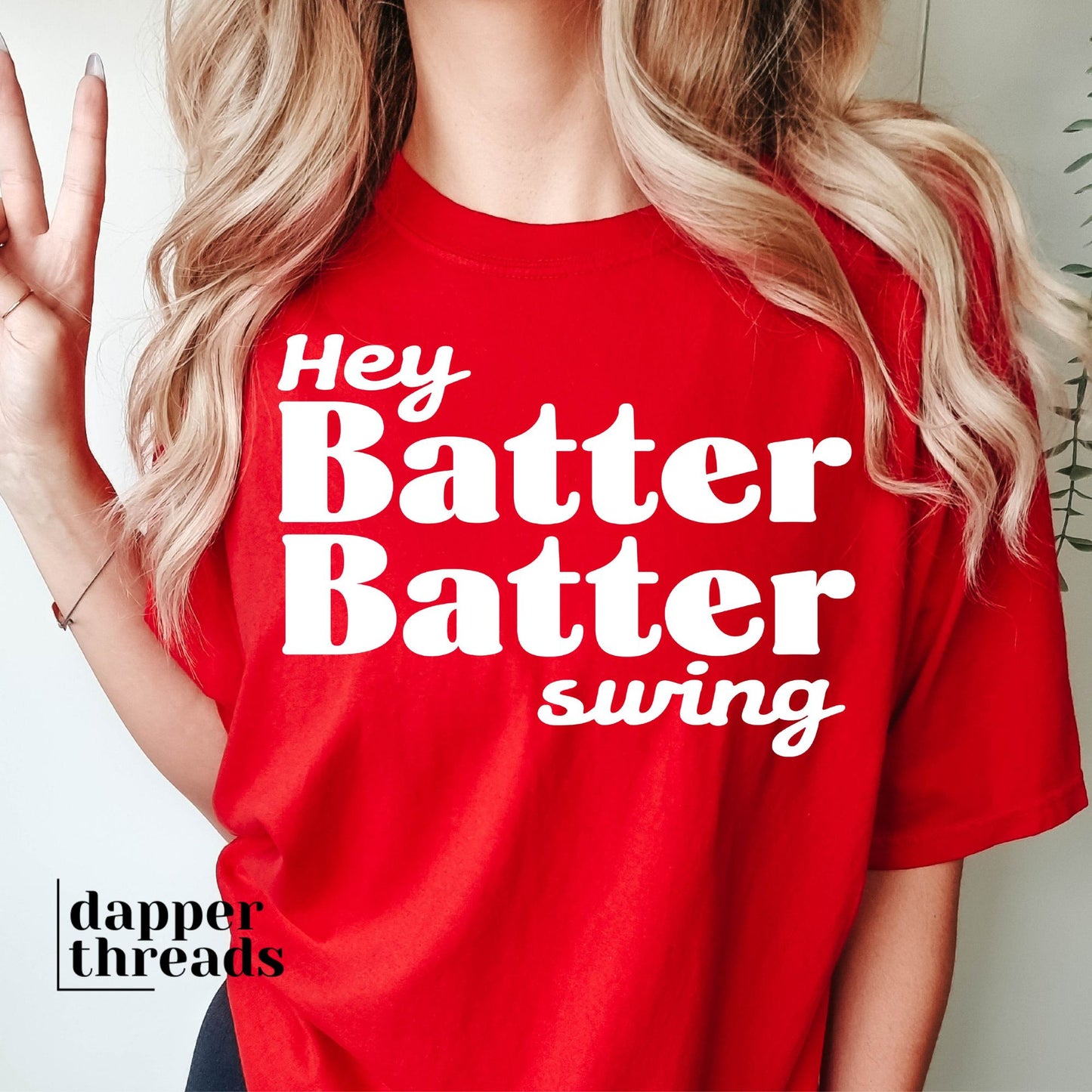 Hey Batter Batter Swing Tee